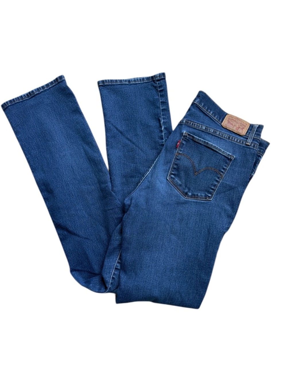 Levi's Women’s Bootcut Classic Shaping Straight Leg Minimalist Jeans | 12/31